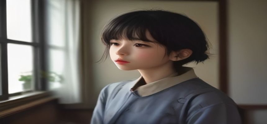 51jk内容核验台数据看板截图风插画，天蓝色系界面展示搜索词「51jk美女被操」的热度分析折线图与意图分类饼图，专业信息图表风格